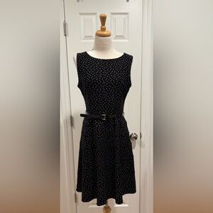 Black & White polka dot dress